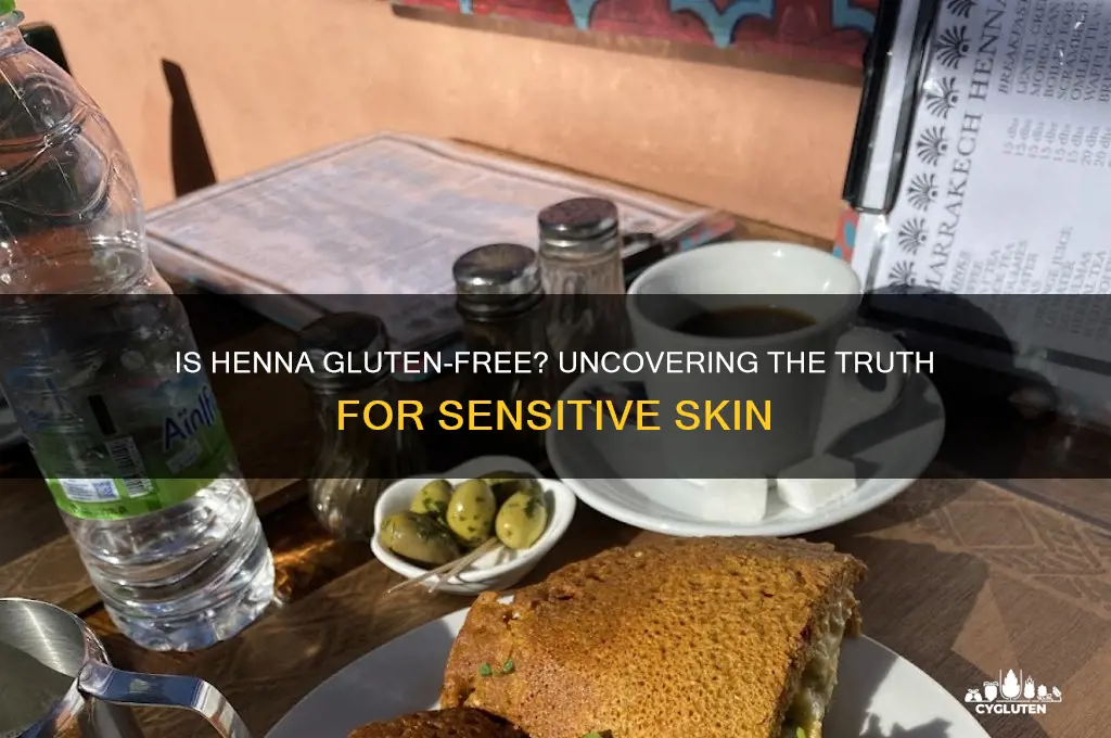 is henna gluten free