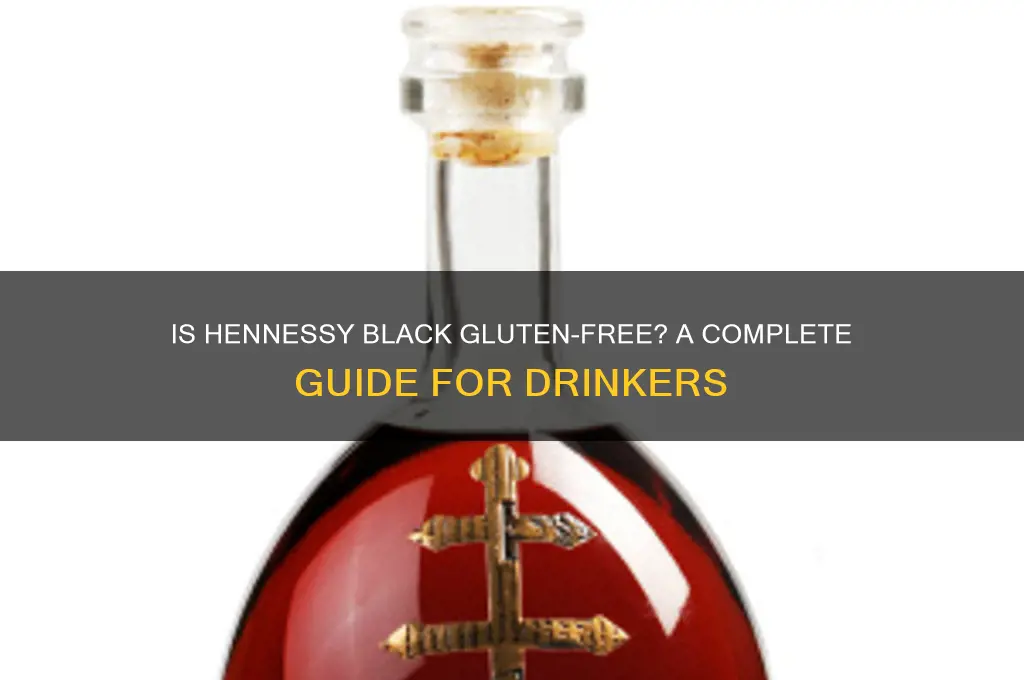 is hennessy black gluten free