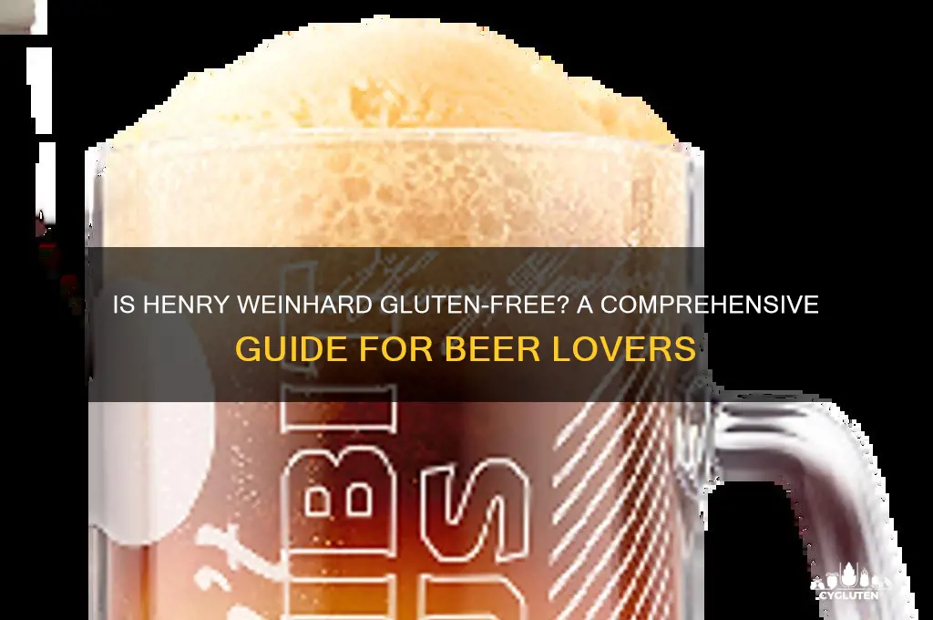is henry weinhard gluten free