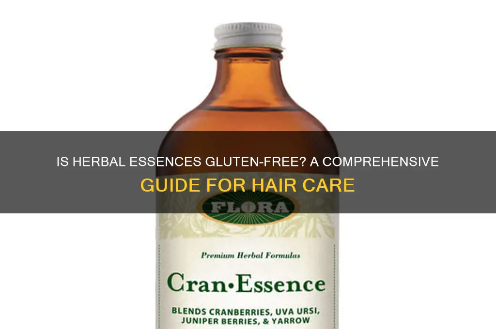 is herbal essence gluten free