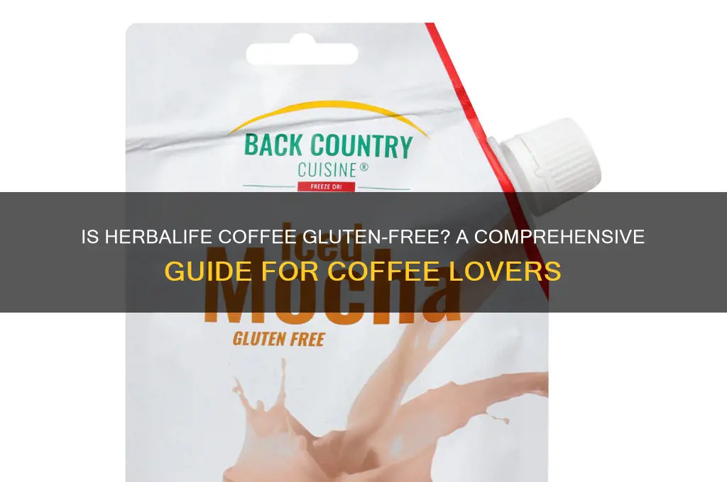 is herbalife coffee gluten free