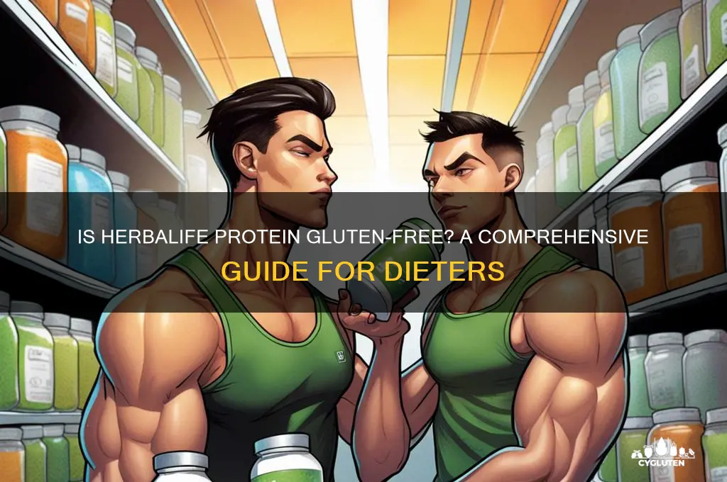 is herbalife protein gluten free