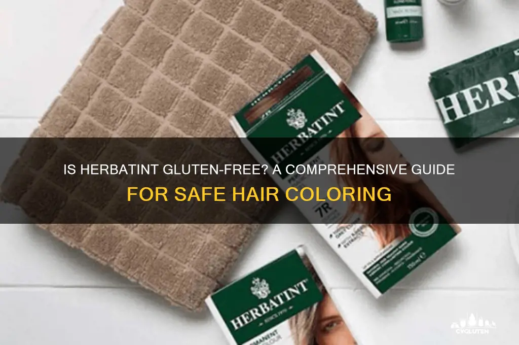 is herbatint gluten free
