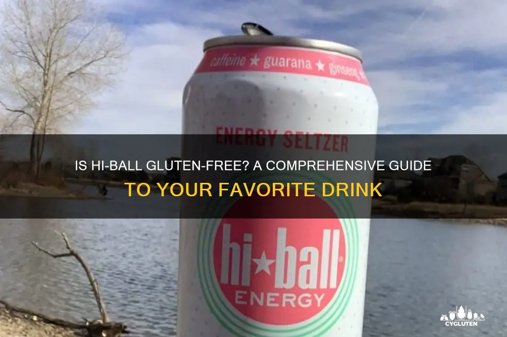 is hi ball gluten free