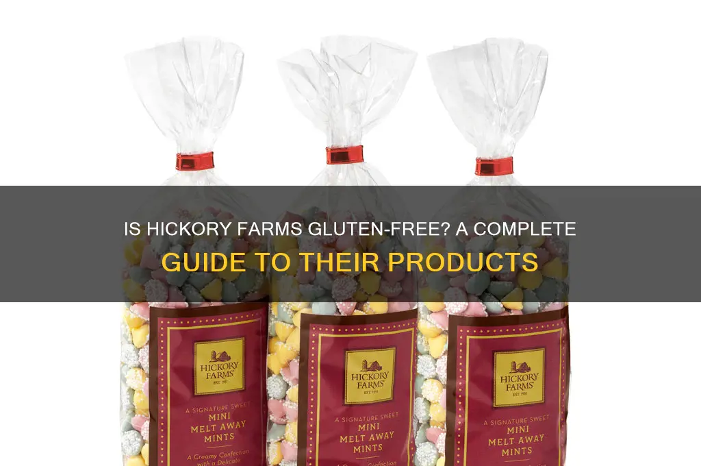 is hickory farms gluten free
