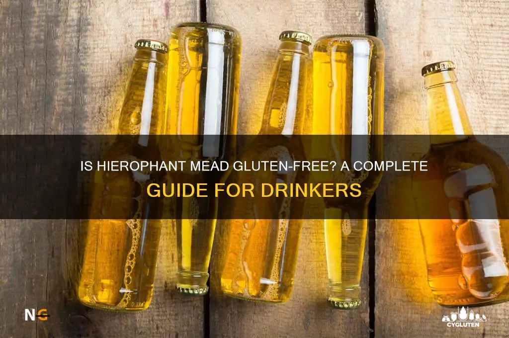 is hierophant mead gluten free