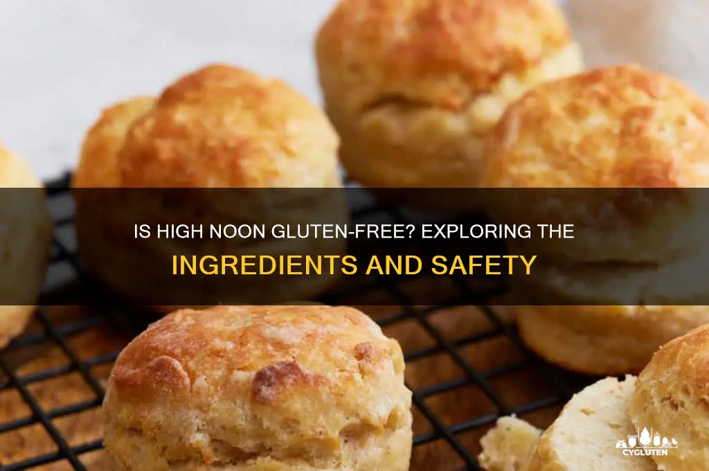 is highnoon gluten free