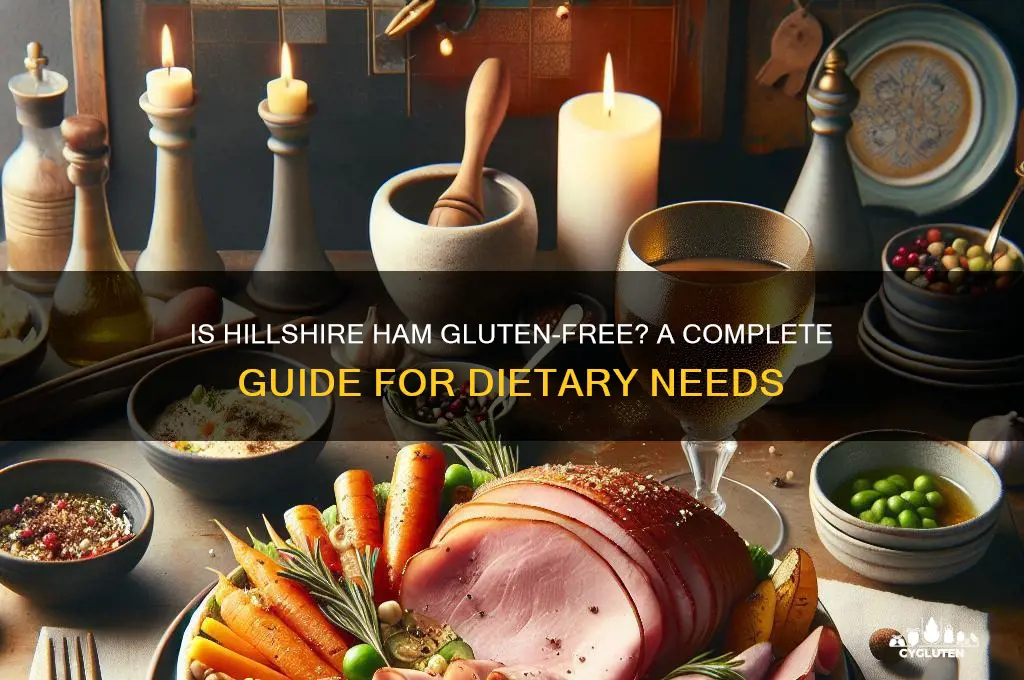 is hillshire ham gluten free