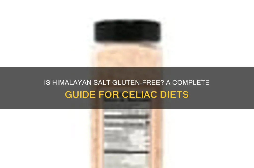 is himalaya salt gluten free