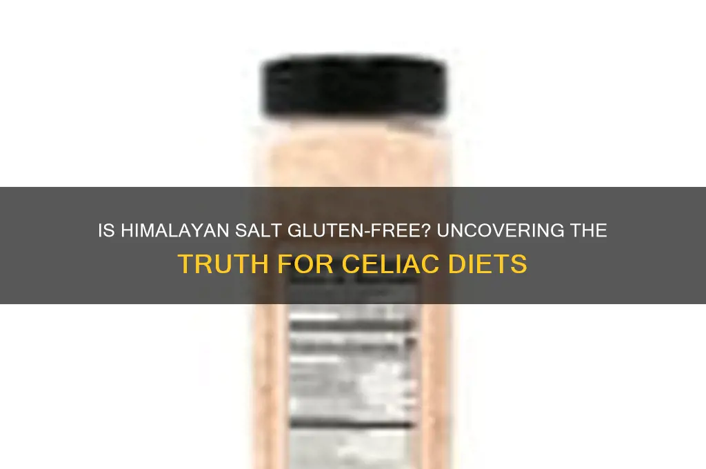 is himalayan salt gluten free