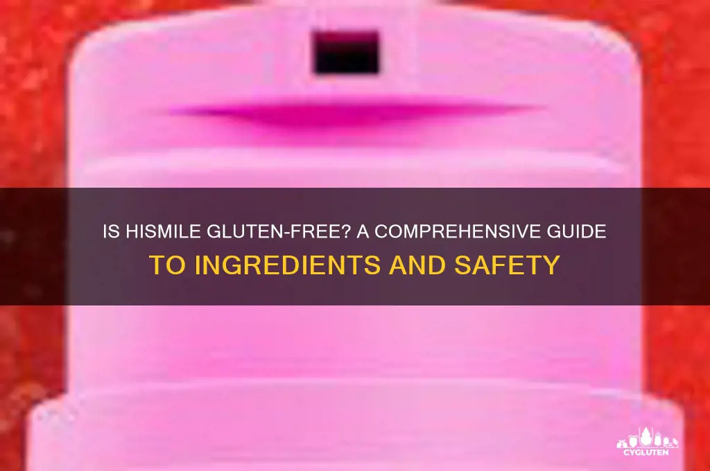 is hismile gluten free
