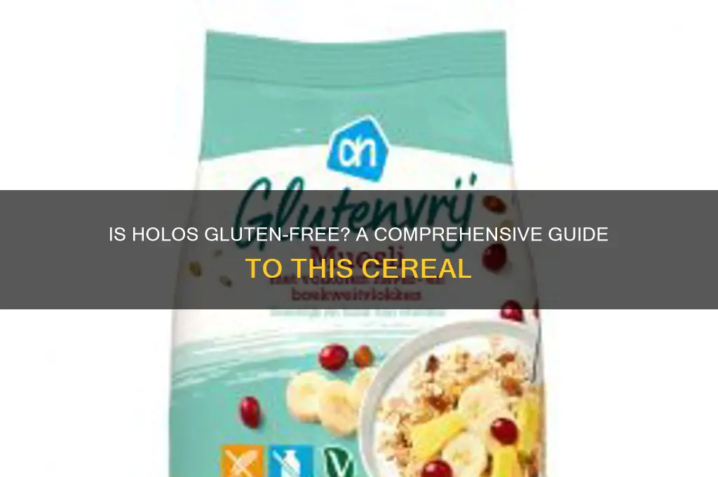 is holos gluten free