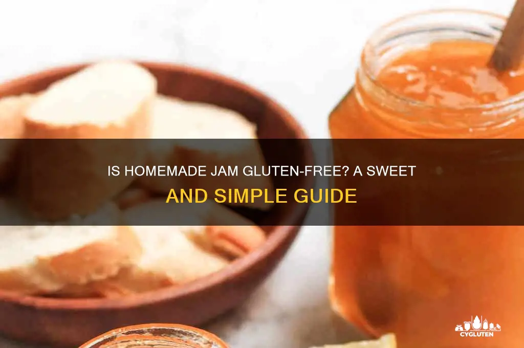 is homemade jam gluten free