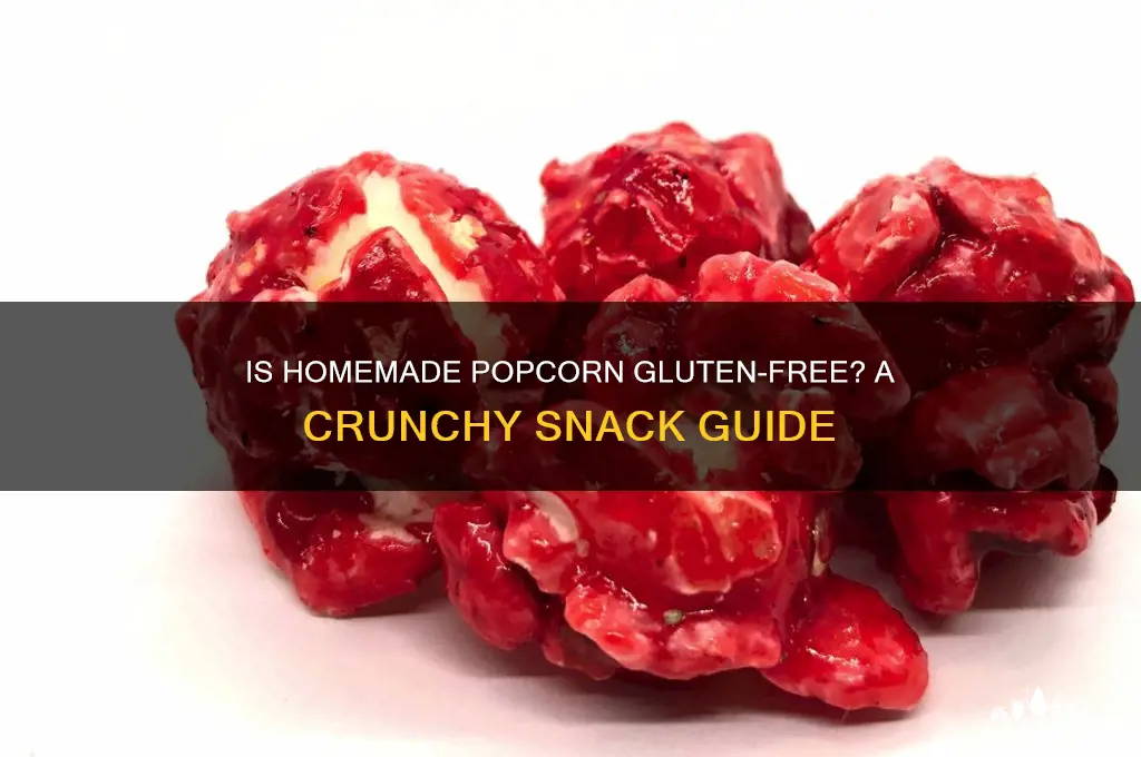 is homemade popcoorn gluten free