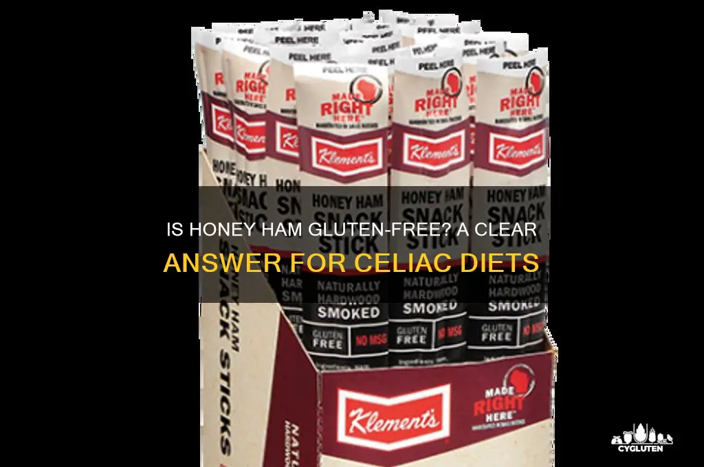 is honey ham gluten-free
