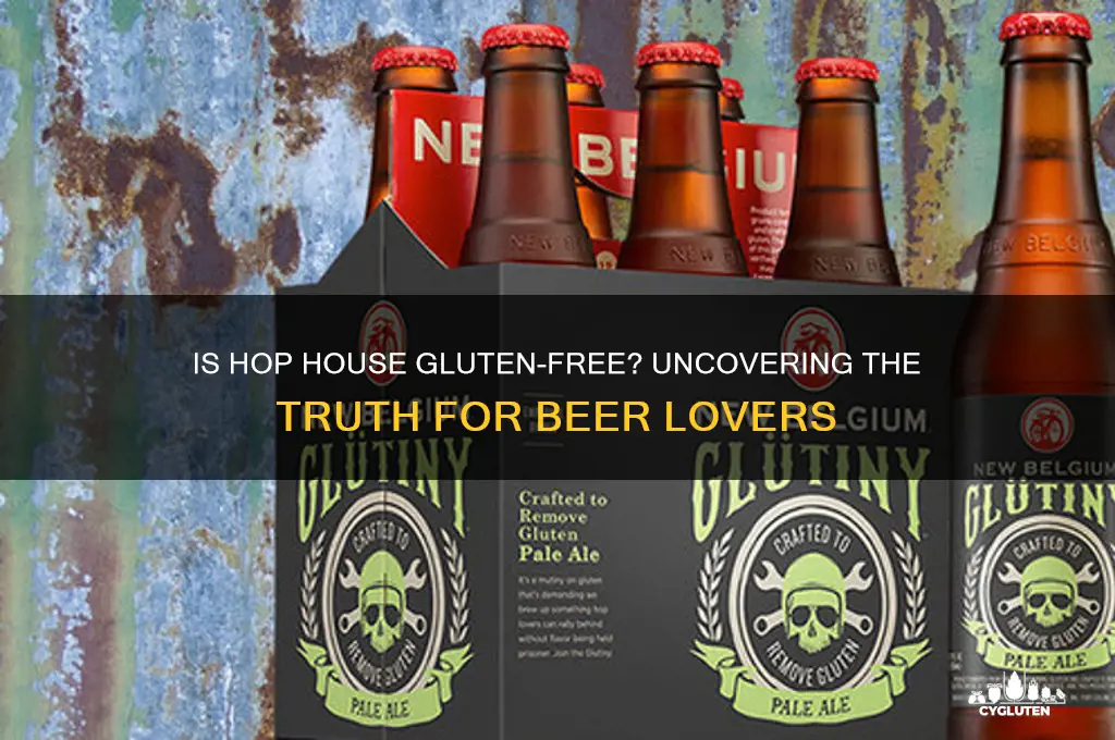 is hop house gluten free