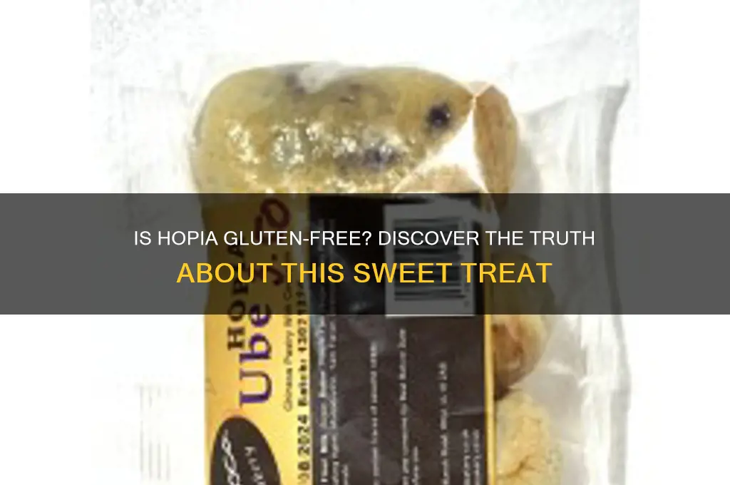 is hopia gluten free