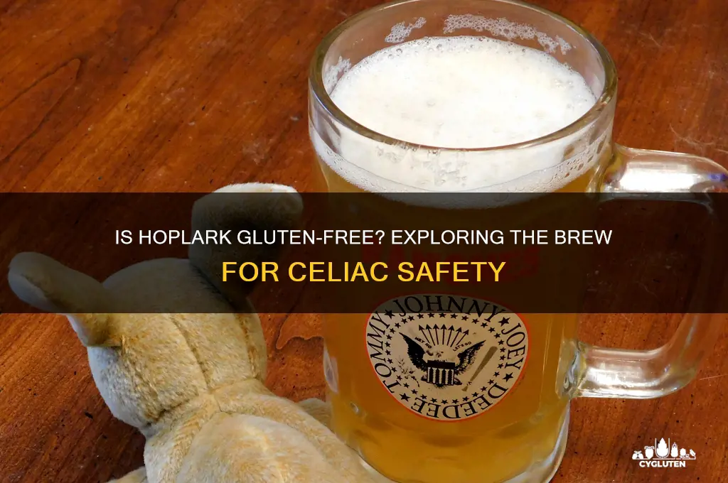 is hoplark gluten free