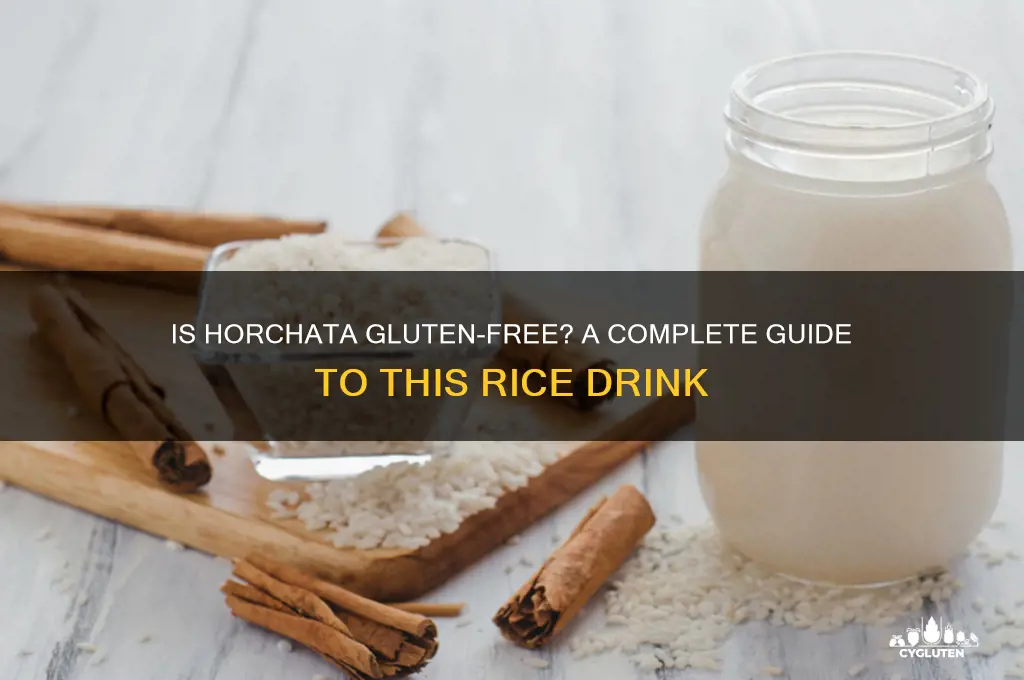is horchata gluten free