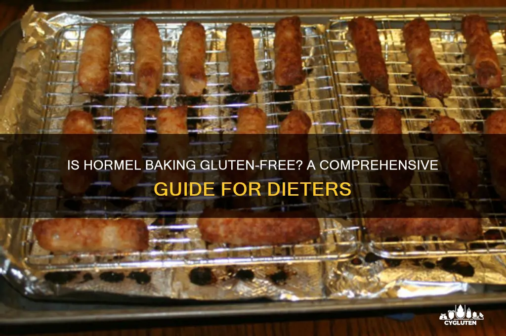 is hormel baking gluten free