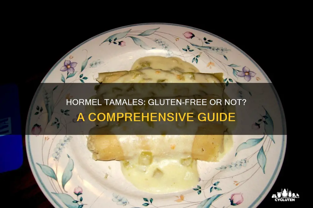 is hormel tamales gluten free