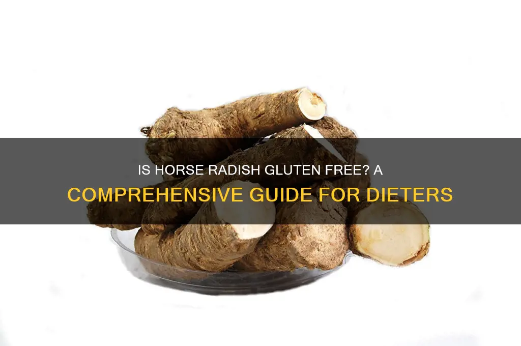 is horse radish gluten free