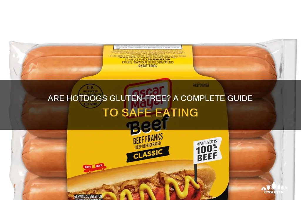 is hotdog gluten free