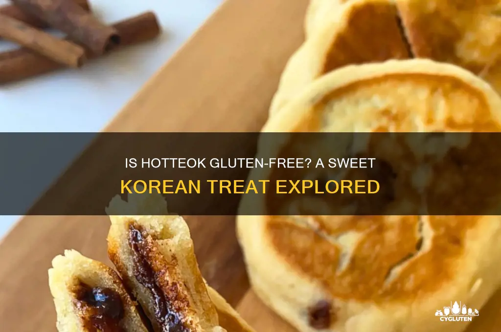 is hotteok gluten free