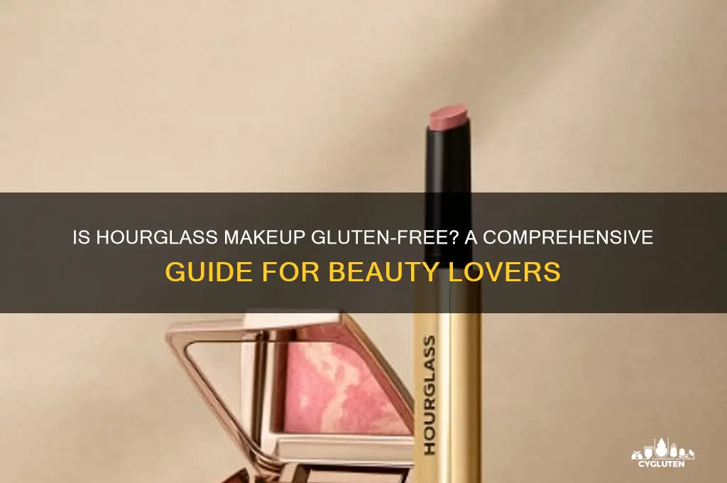 is hourglass makeup gluten free