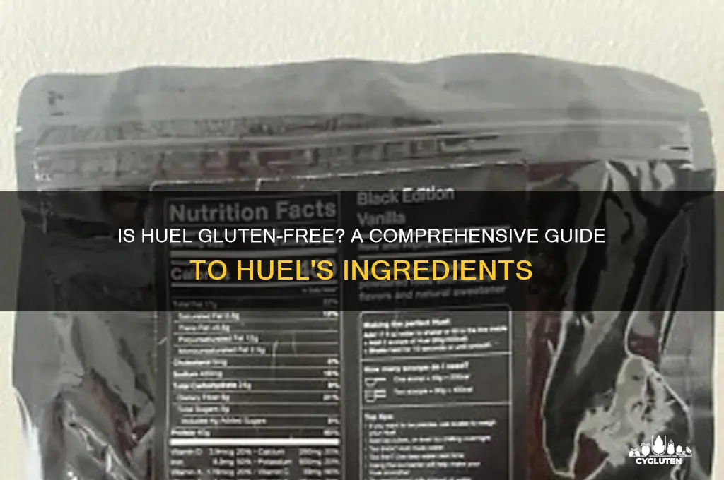 is huel gluten free