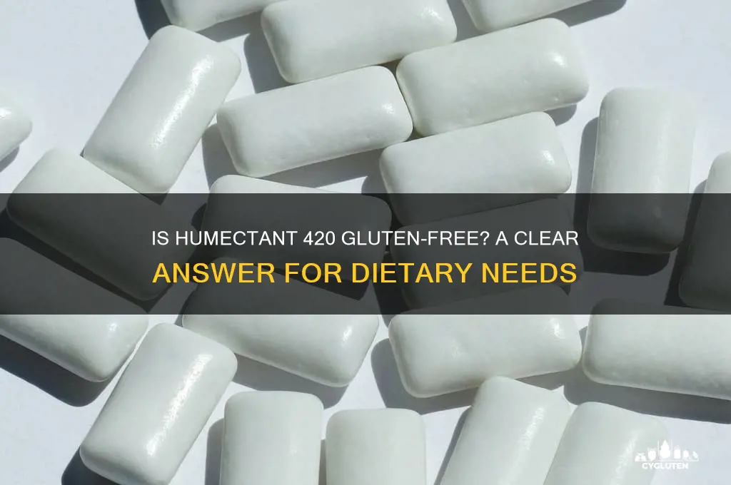 is humectant 420 gluten free