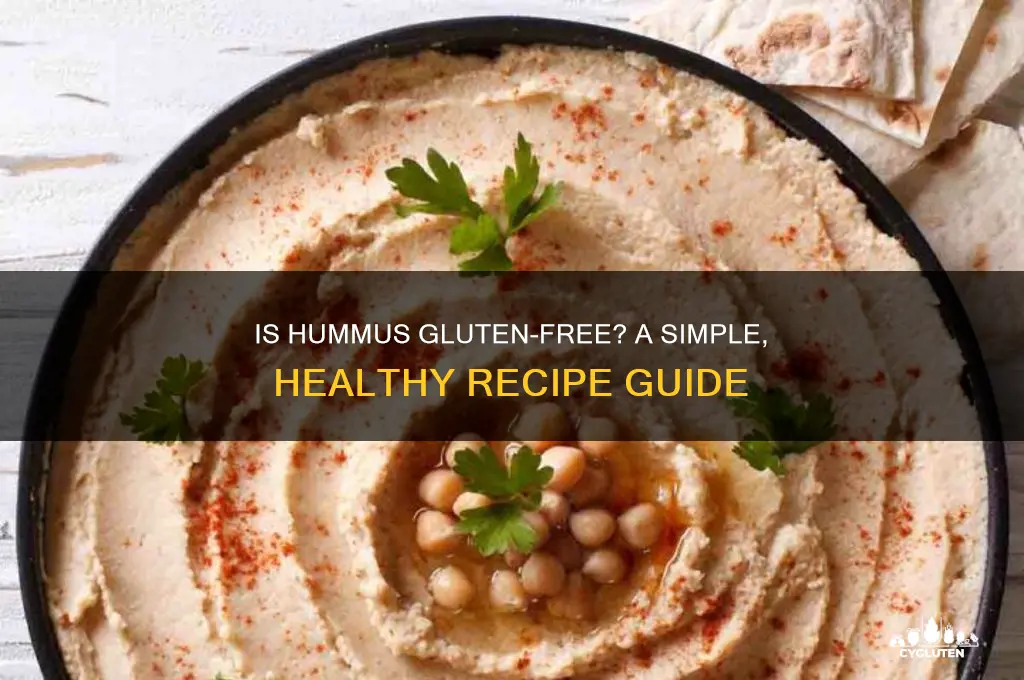 is hummus gluten free recipe