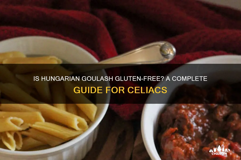 is hungarian goulash gluten free