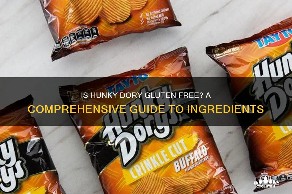 is hunky dory gluten free