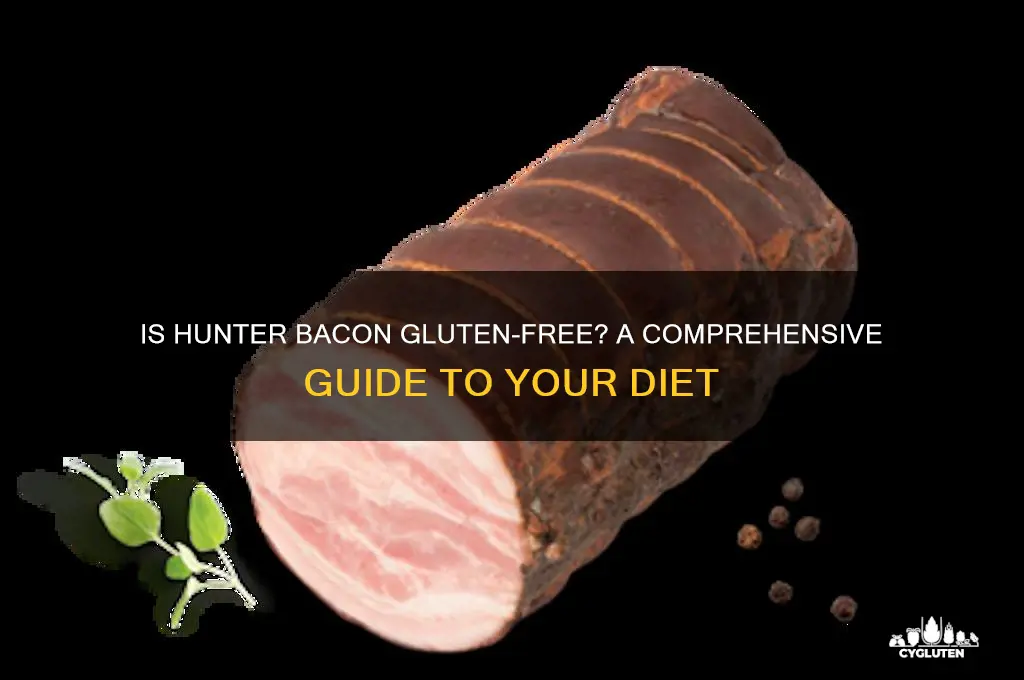 is hunter bacon gluten free