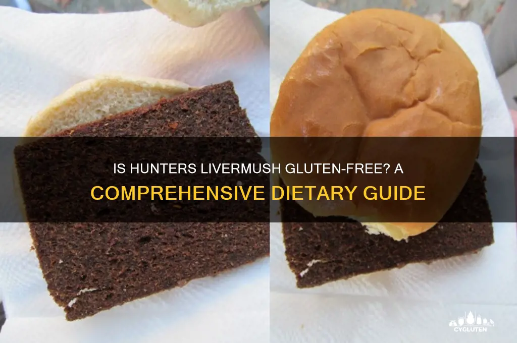 is hunters livermush gluten free