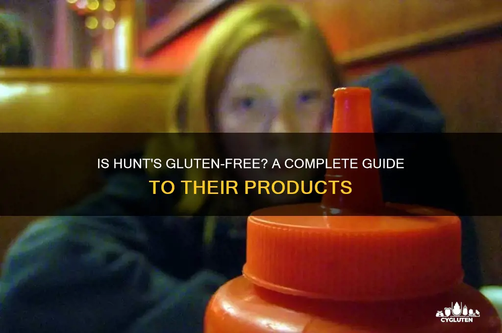 is hunts gluten free