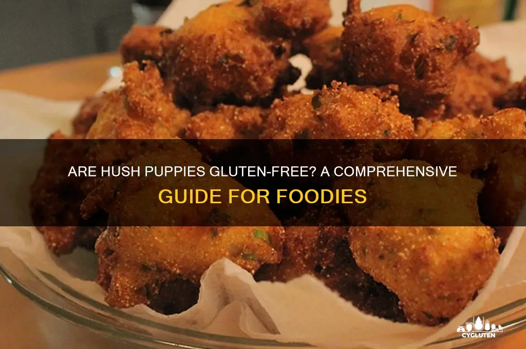 is hush puppies gluten free
