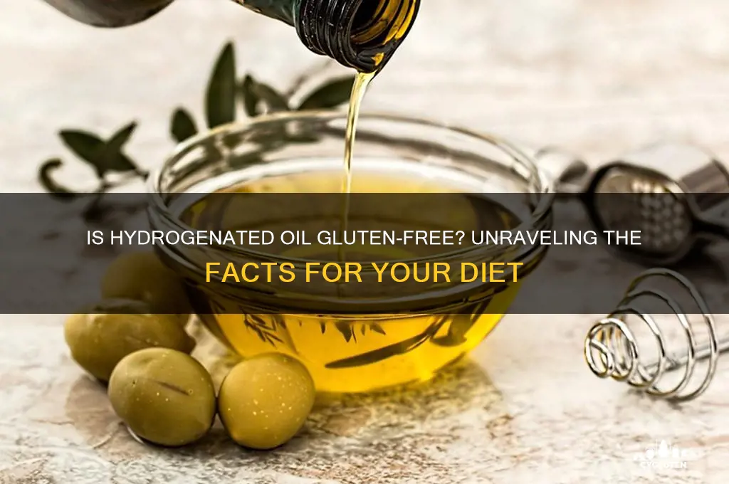is hydrogenated oil gluten free
