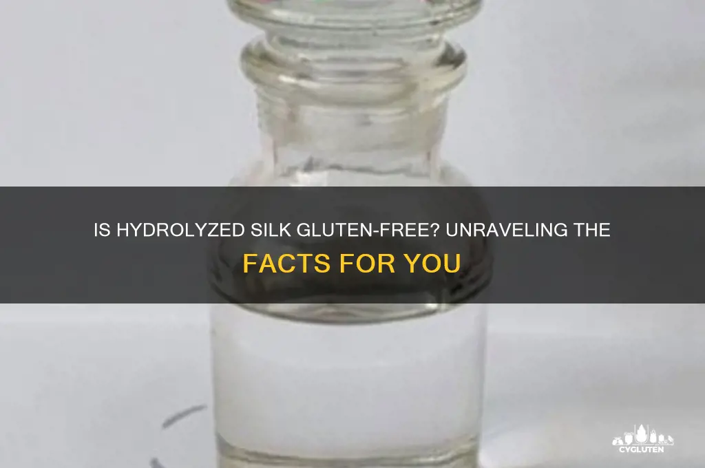 is hydrolyzed silk gluten free