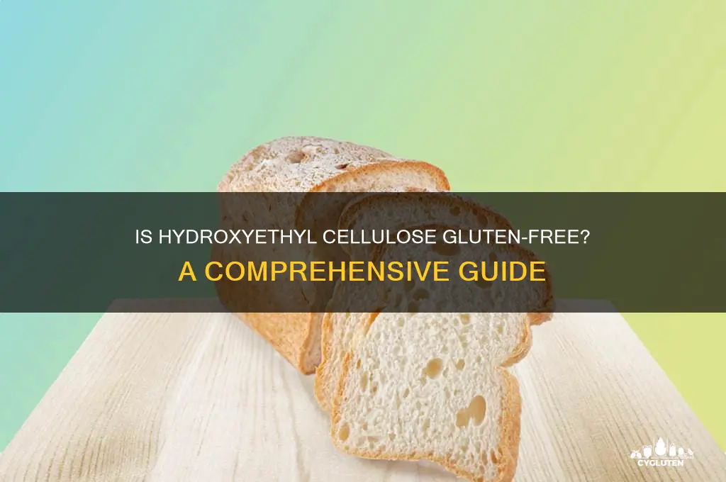 is hydroxyethyl cellulose gluten free