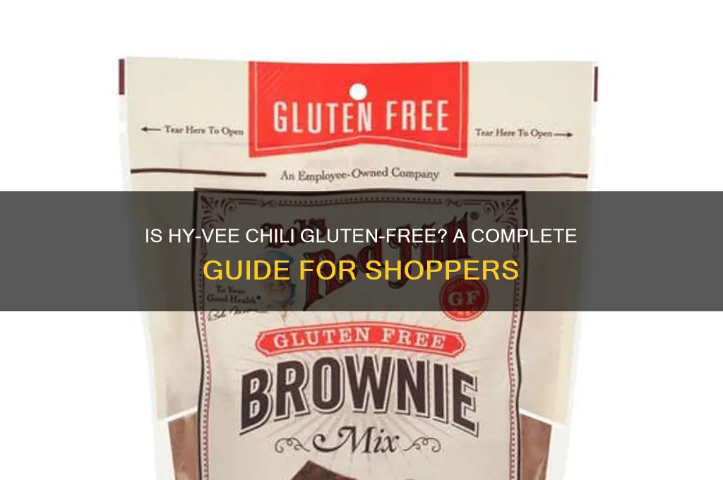 is hyvee chili gluten free