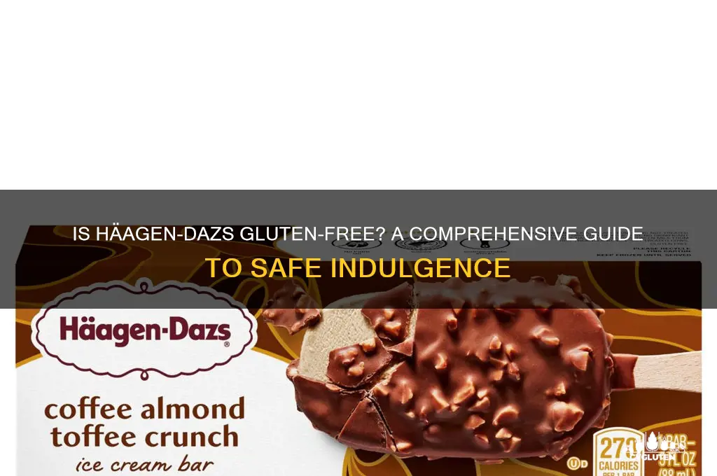 is häagen-dazs gluten free