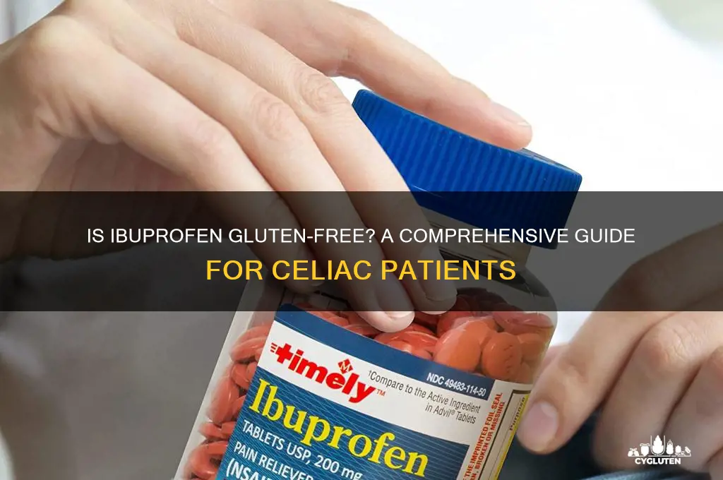 is ibuprofen gluten fre