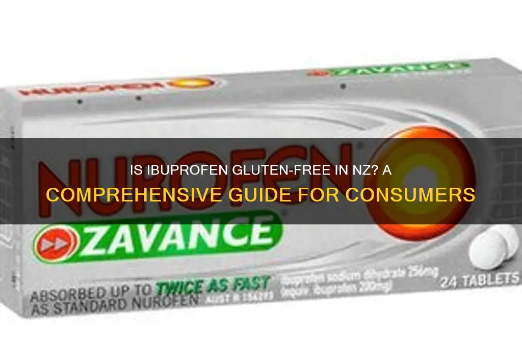 is ibuprofen gluten free nz