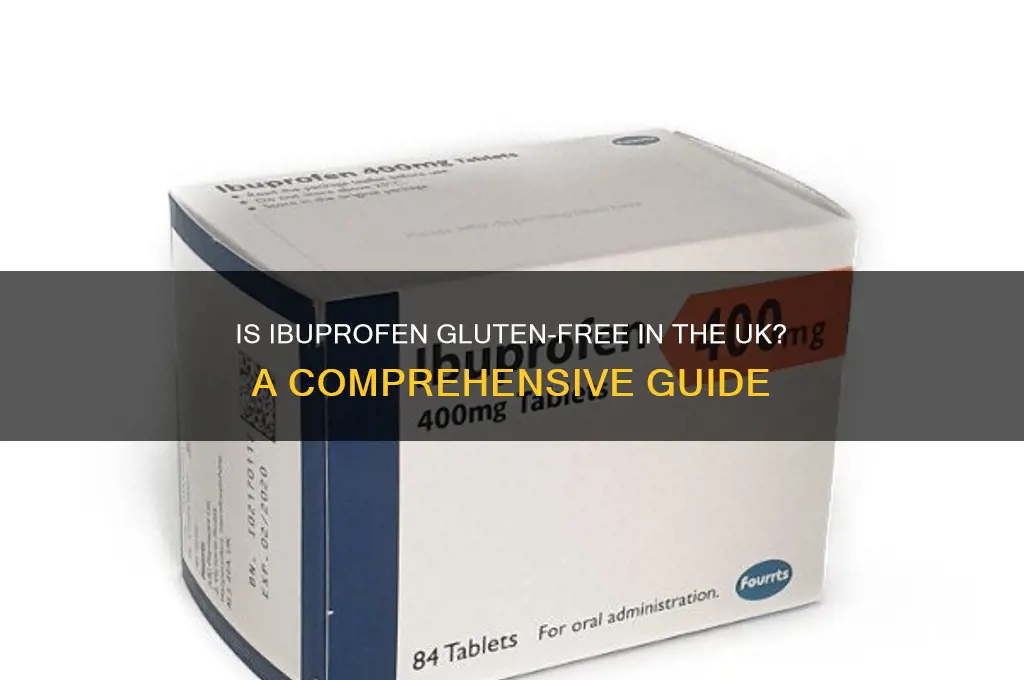is ibuprofen gluten free uk