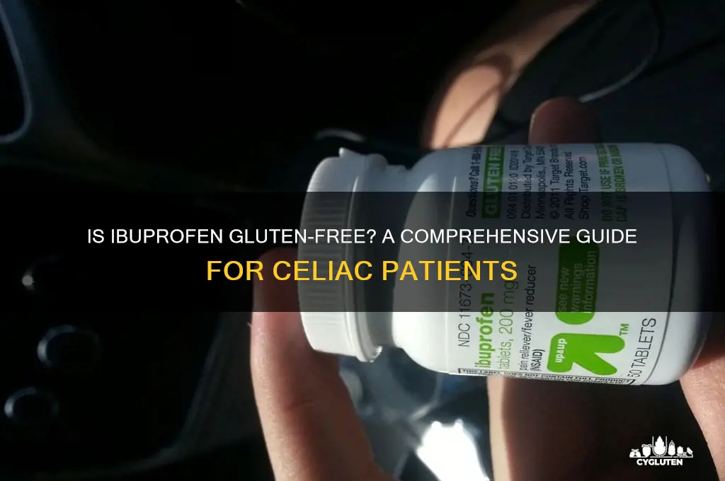 is ibuprofen gluten free