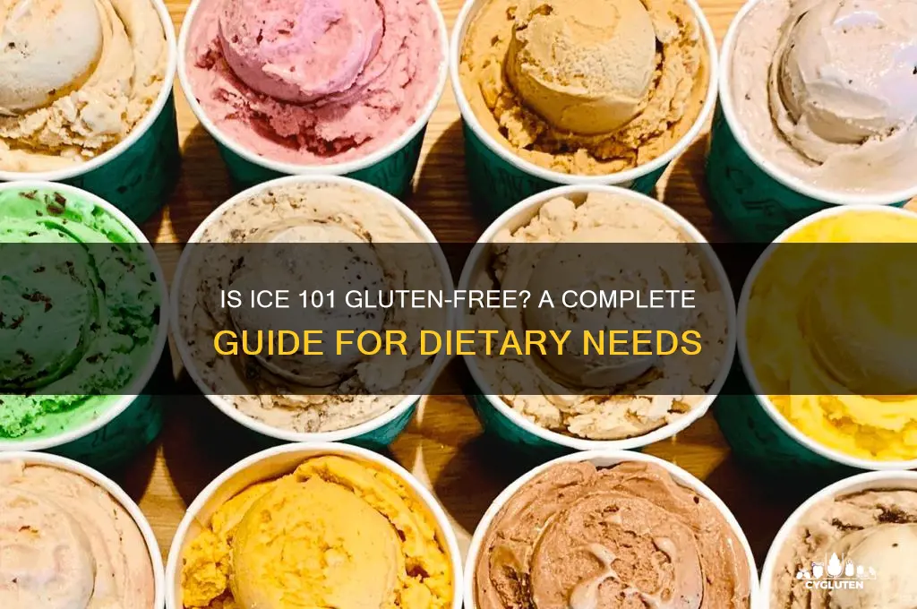 is ice 101 gluten free