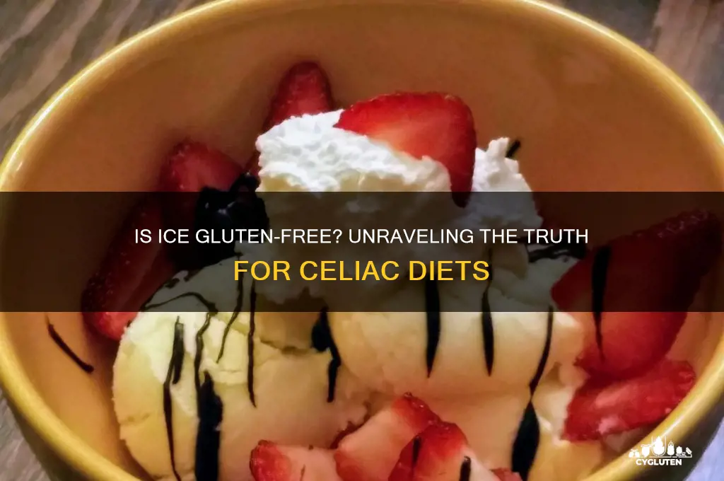 is ice gluten free