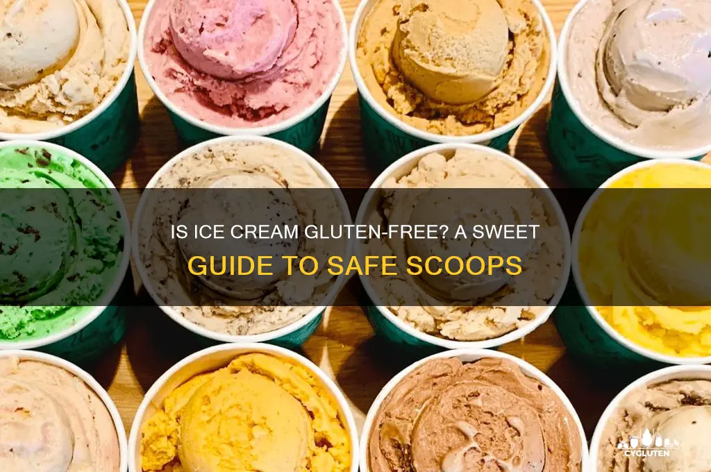 is icecream gluten free